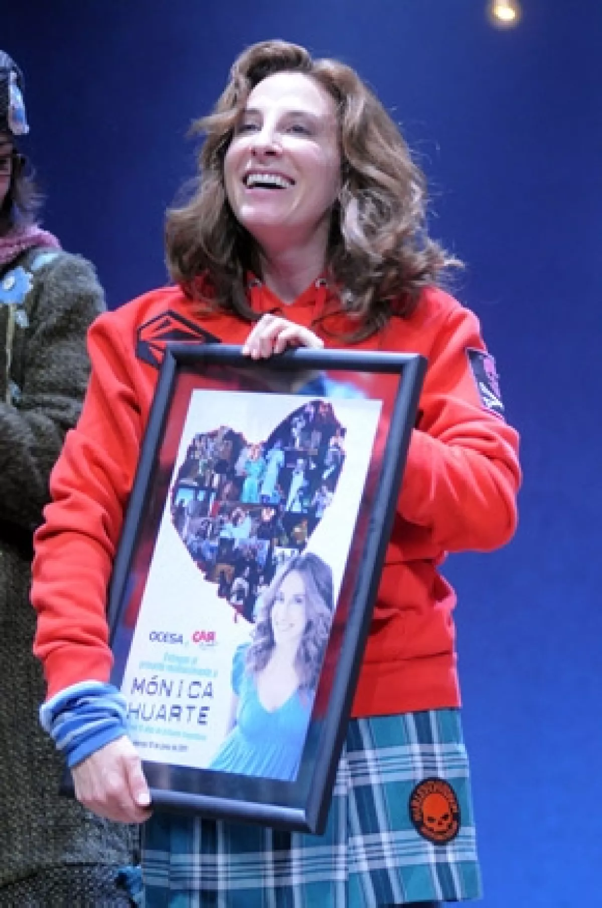 Mónica Huarte ha participado en diversas obras de teatro y filmes, el más reciente a lado de Eva Longoria.