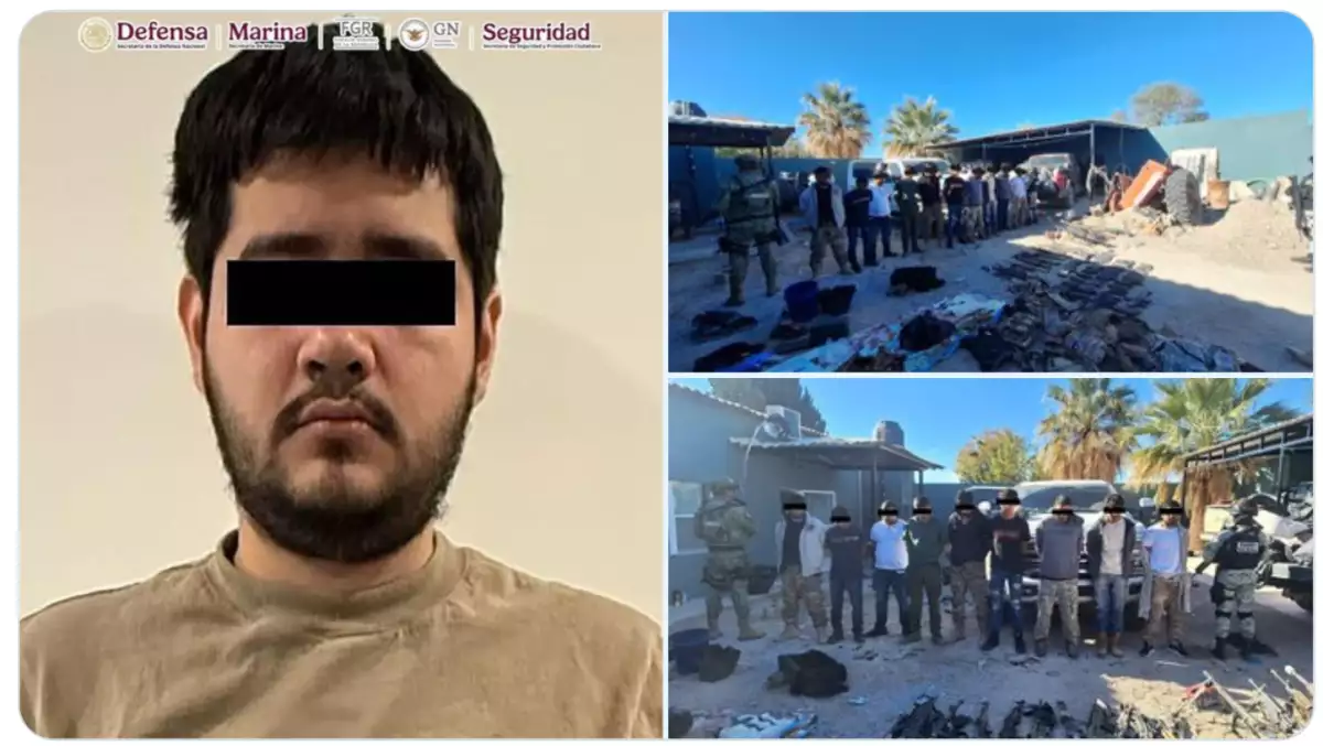 From 'Brother Wang' to members of 'Los Chapitos', the drug traffickers arrested in Mexico 2025 Gustavo Antonio “N”, alias Tavo