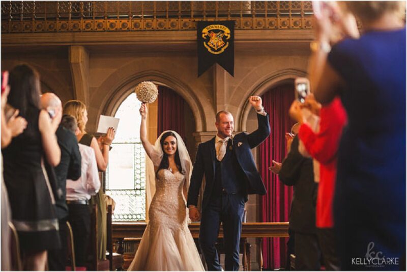 Fotos Pareja Crea Boda De Ensueno Al Estilo Harry Potter