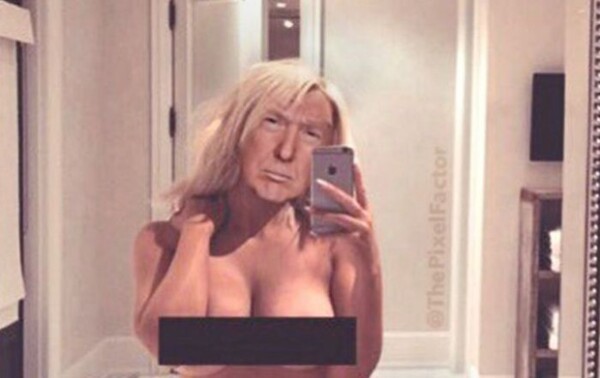 ¿Kim en realidad es Donald Trump?, o ¿Donald Trump es Kim Kardashian?