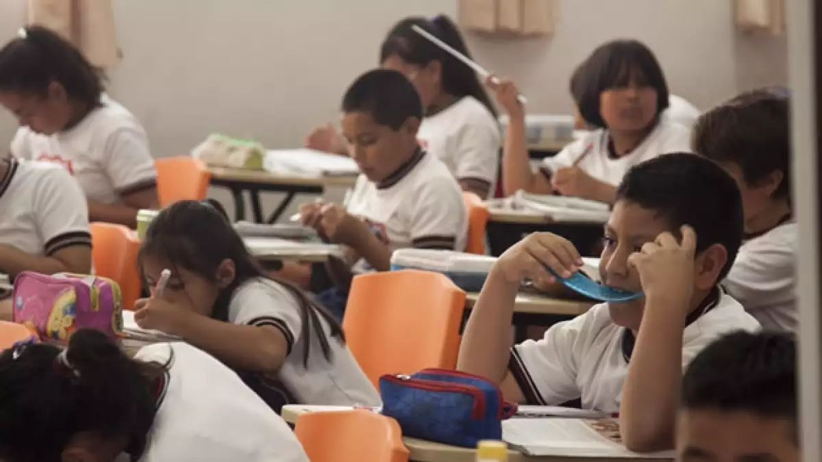 escuela generica alumnos niños