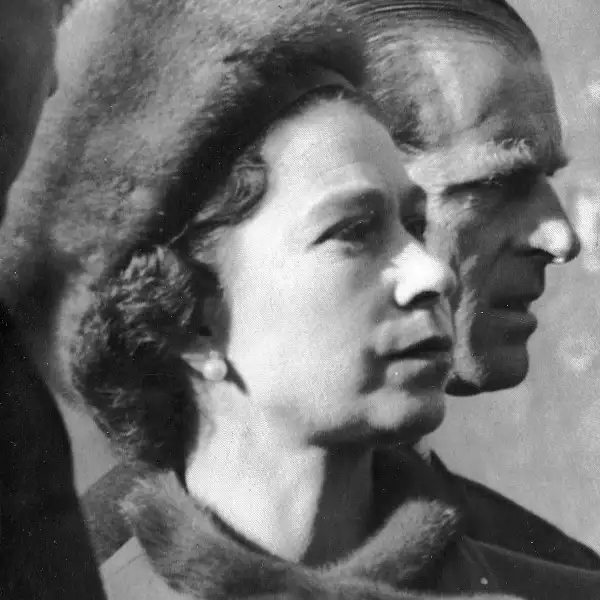 Queen Elizabeth II And Prince Philip The Duke Of Edinburgh 29th October 1966. Aberfan Coal Disaster.