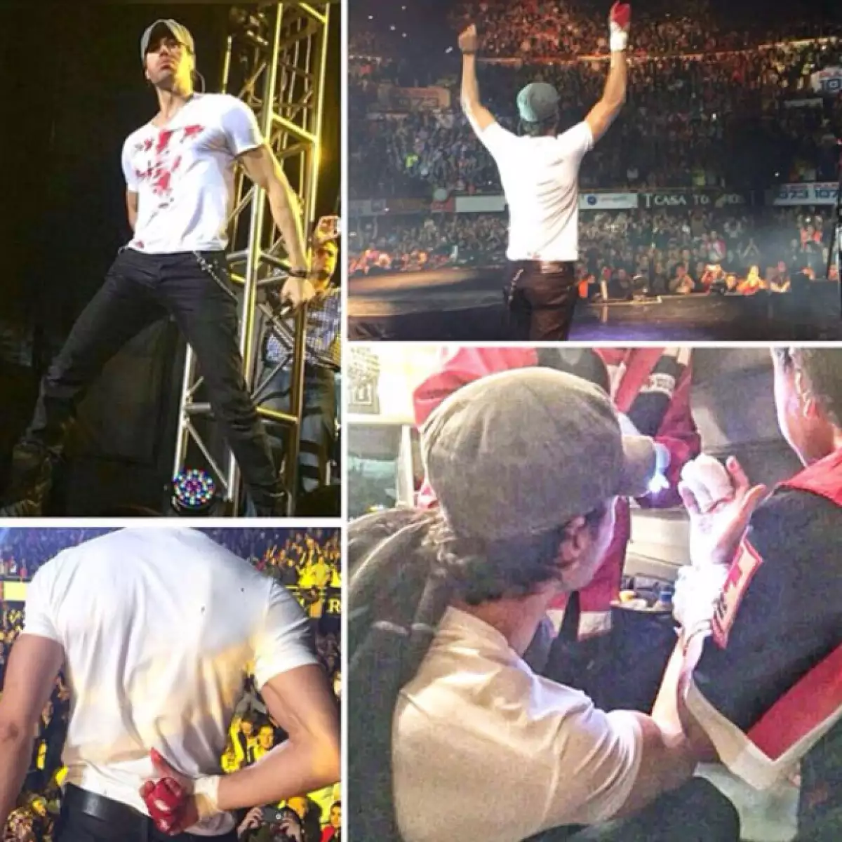 Enrique tuvo que ser llevado a Los Ángeles para su atención médica.