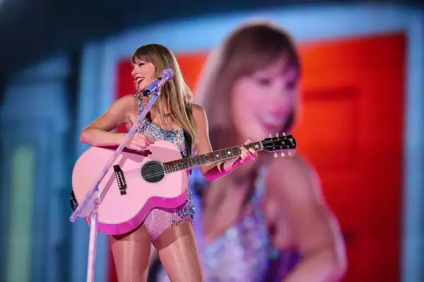 Taylor Swift en los conciertos que dio en el Foro Sol de la CDMX en agosto de 2023