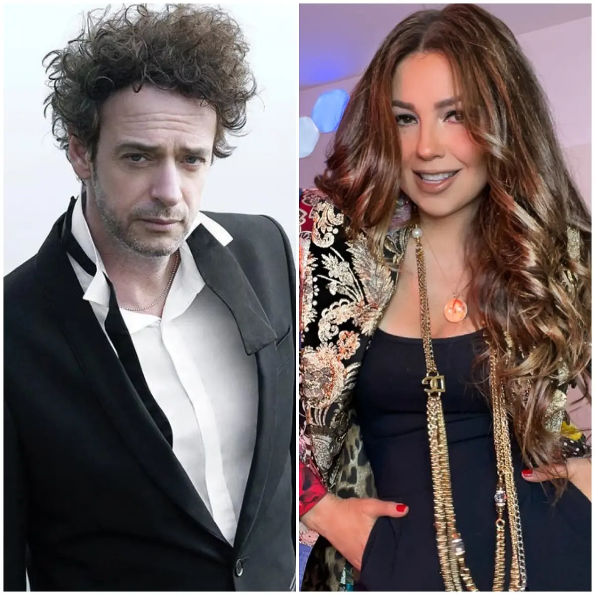 Gustavo Cerati y Thalía