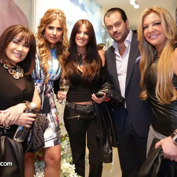 Miong, Lourdes García, María Leal y Herman y Bivis Moreno