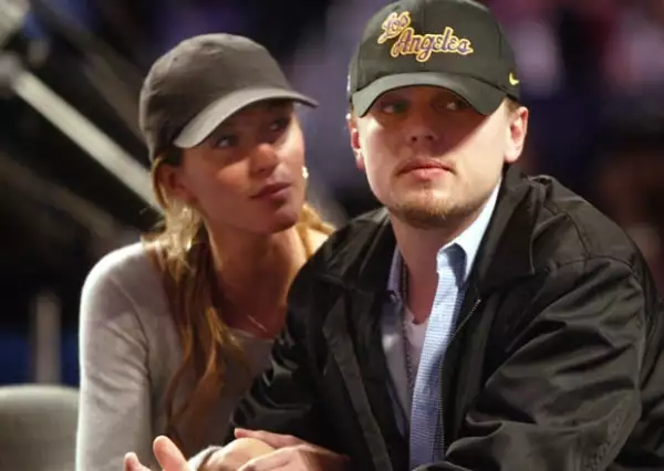 Leo y Gisele en sus tiempos de romance.