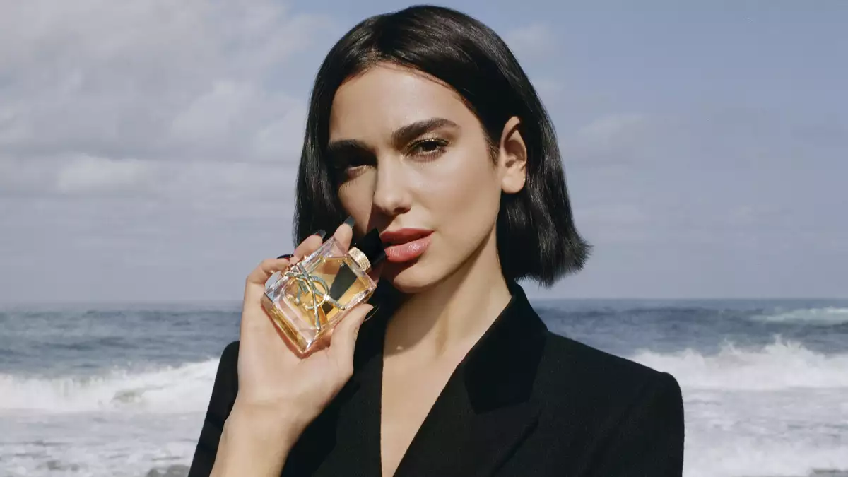 Dua Lipa for YSL Beauty's Libre Le Parfum