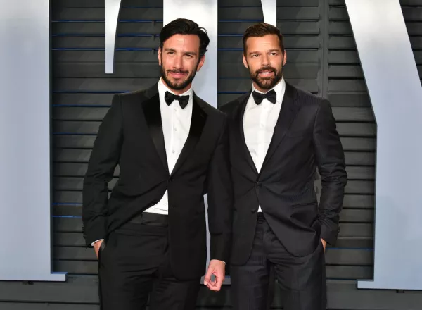 Ricky Martin y Jwan Yosef