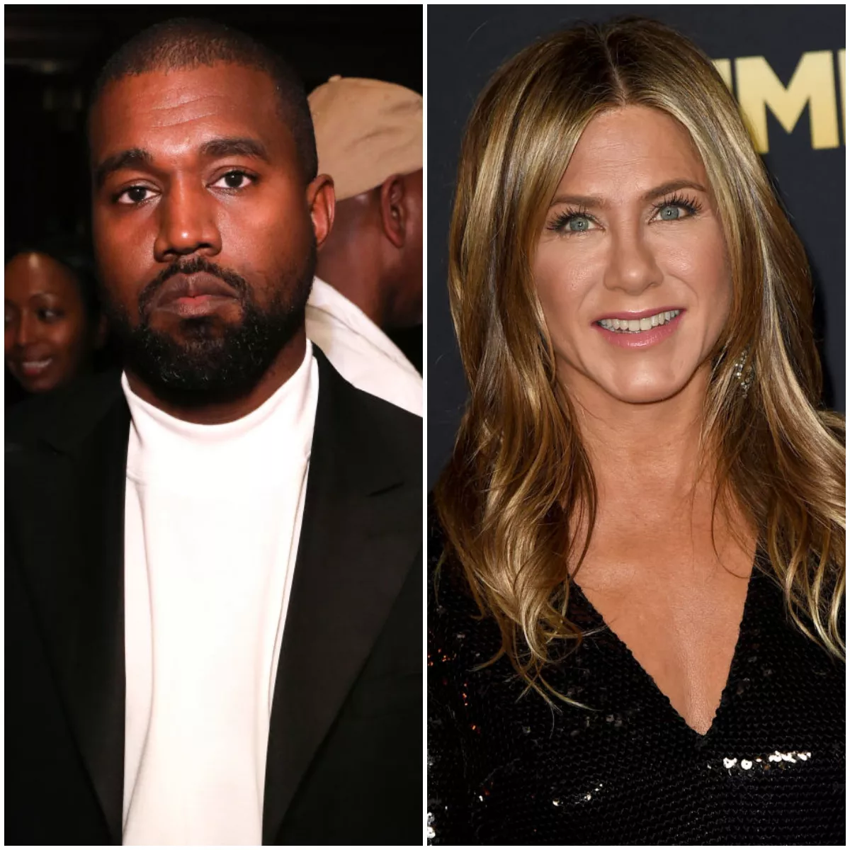 Kanye West y Jennifer Aniston