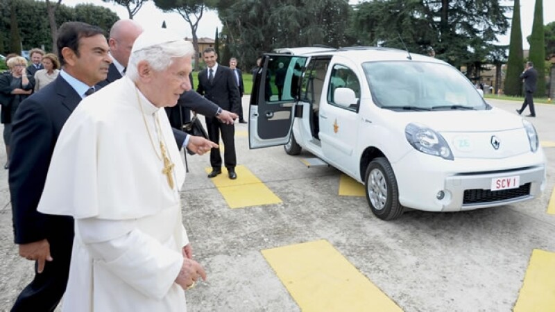 papa papamovil renault electrico