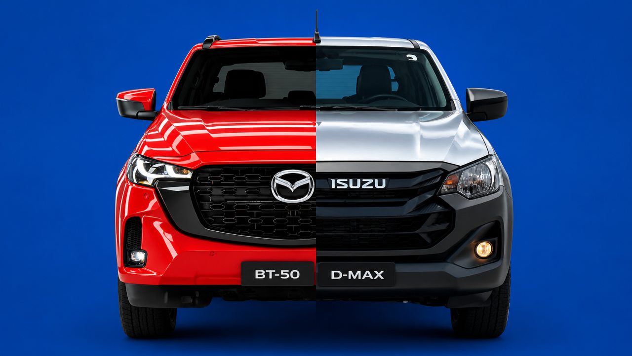 Mazda BT-50 e Isuzu D-MAX: las diferencias entre dos pickups con el mismo ADN, pero estrategias opuestas