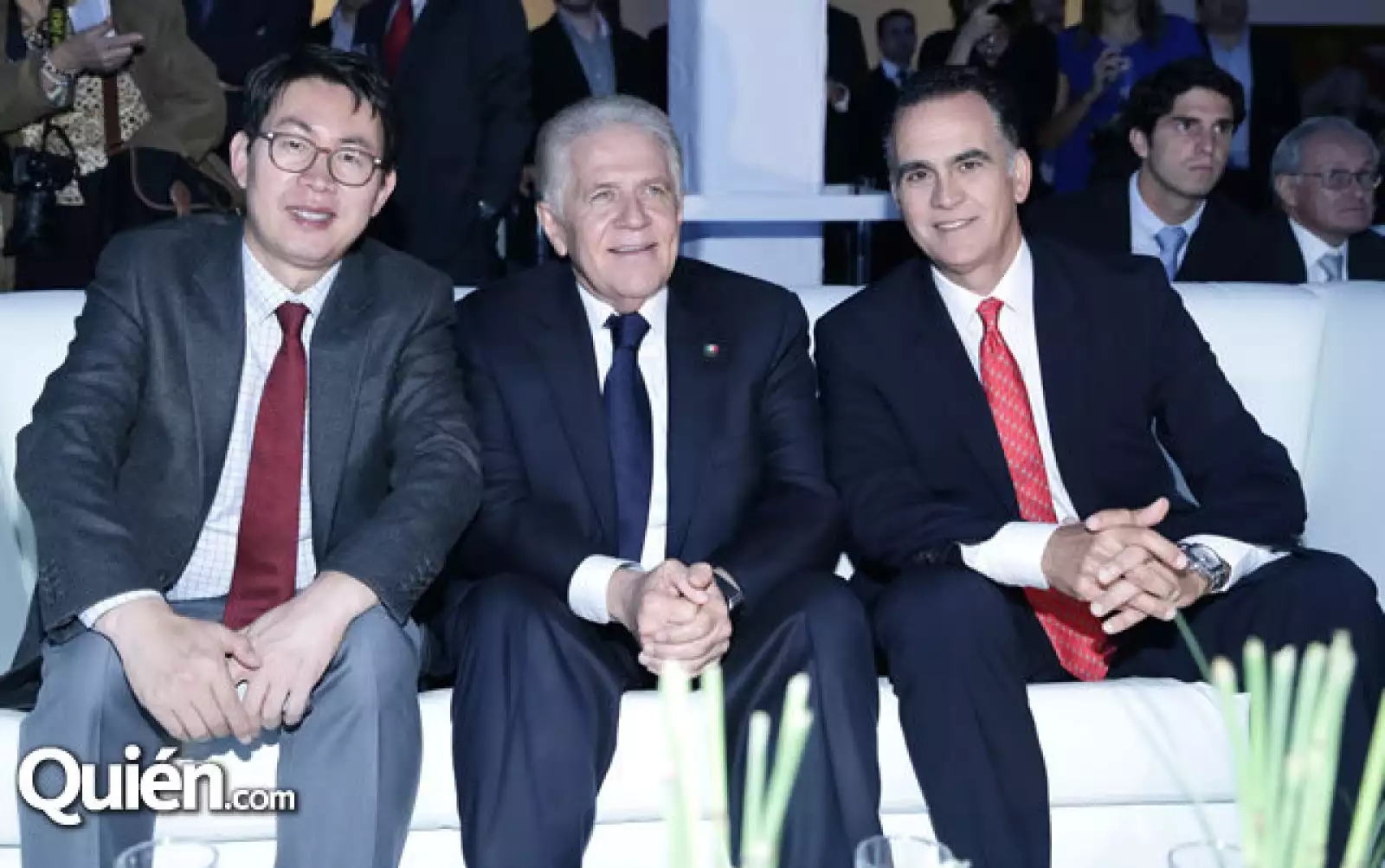 Héctor Jung,Carlos Padilla y Javier Peniche