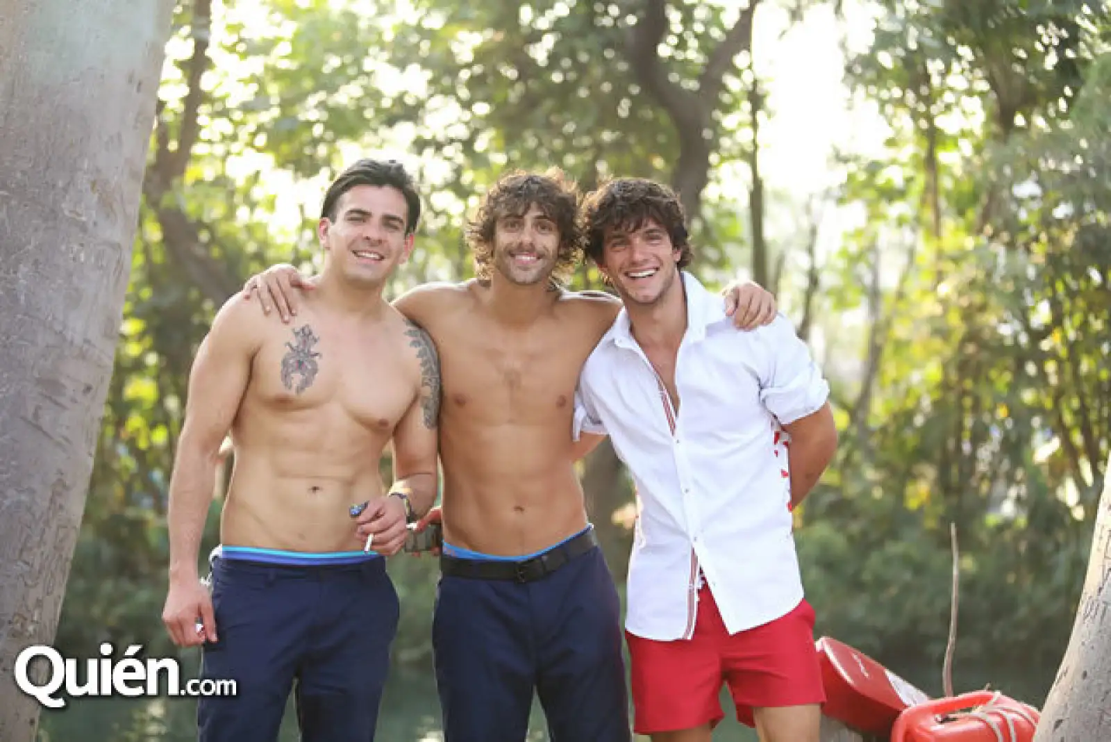 Rafael García,Javier Boggiano y Maxi Kramer