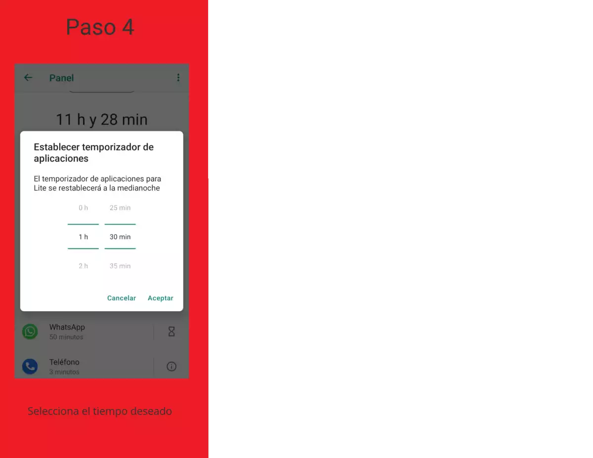 Pasos para limitar el uso de apps en Samsung
