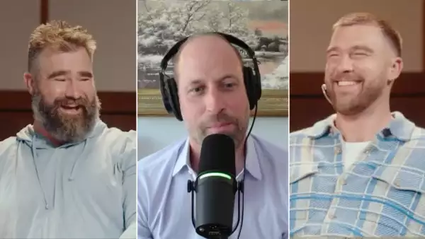 El príncipe William fue invitado al podcast 'New Heights' de los hermanos Jason y Travis Kelce