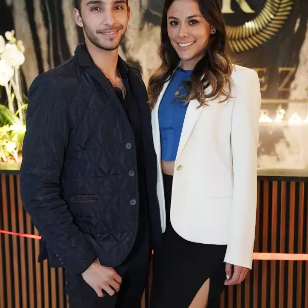 Daniel Sobrino y Mariela Manzanilla