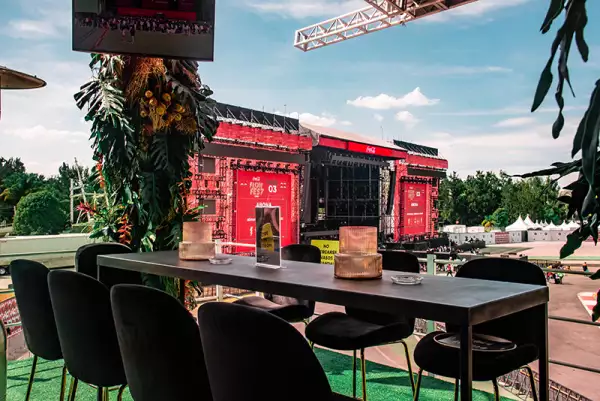 Área de descanso Experiencia Plus