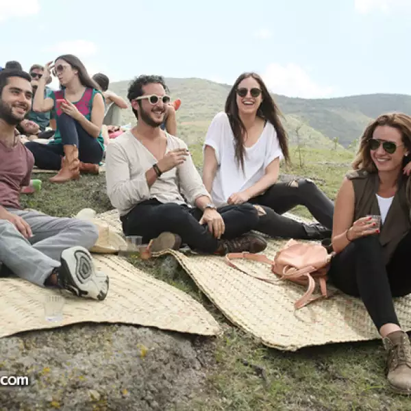 César Orvañanos,Alberto Ventosas,Nicole Klipstein y Ana Céspedes