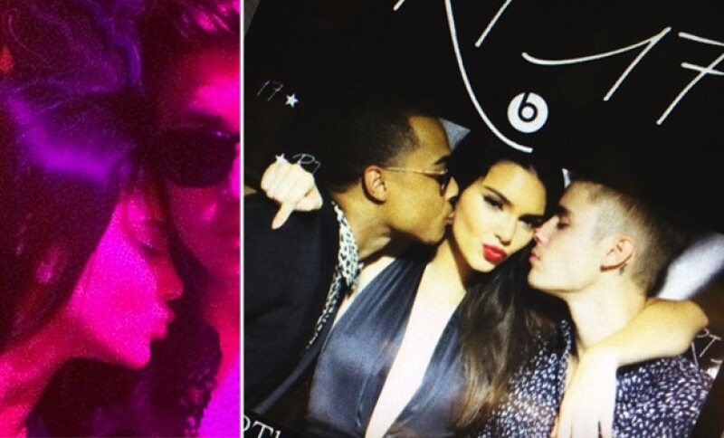 El cantante, el clan Jenner, Kim y Kanye West acudieron a la fiesta de cumpleaños del diseñador Riccardo Tisci que se llevó a cabo el jueves en la isla.