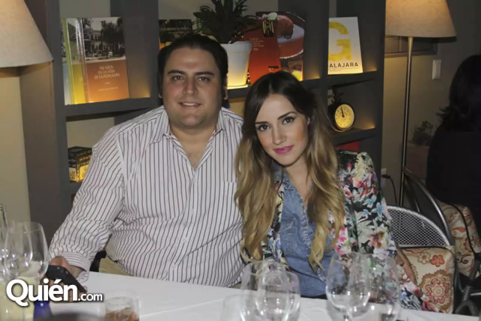 Enrique Lizárraga y Michelle Muñoz
