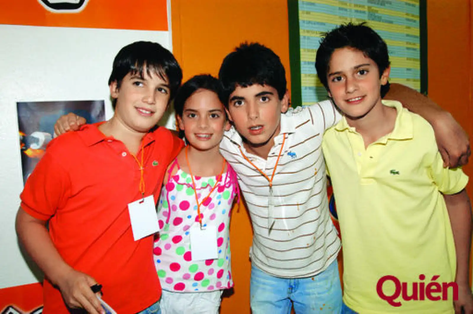 Esteban Noriega, Renata Vargas, Patricio Vargas, Iñigo Alegria