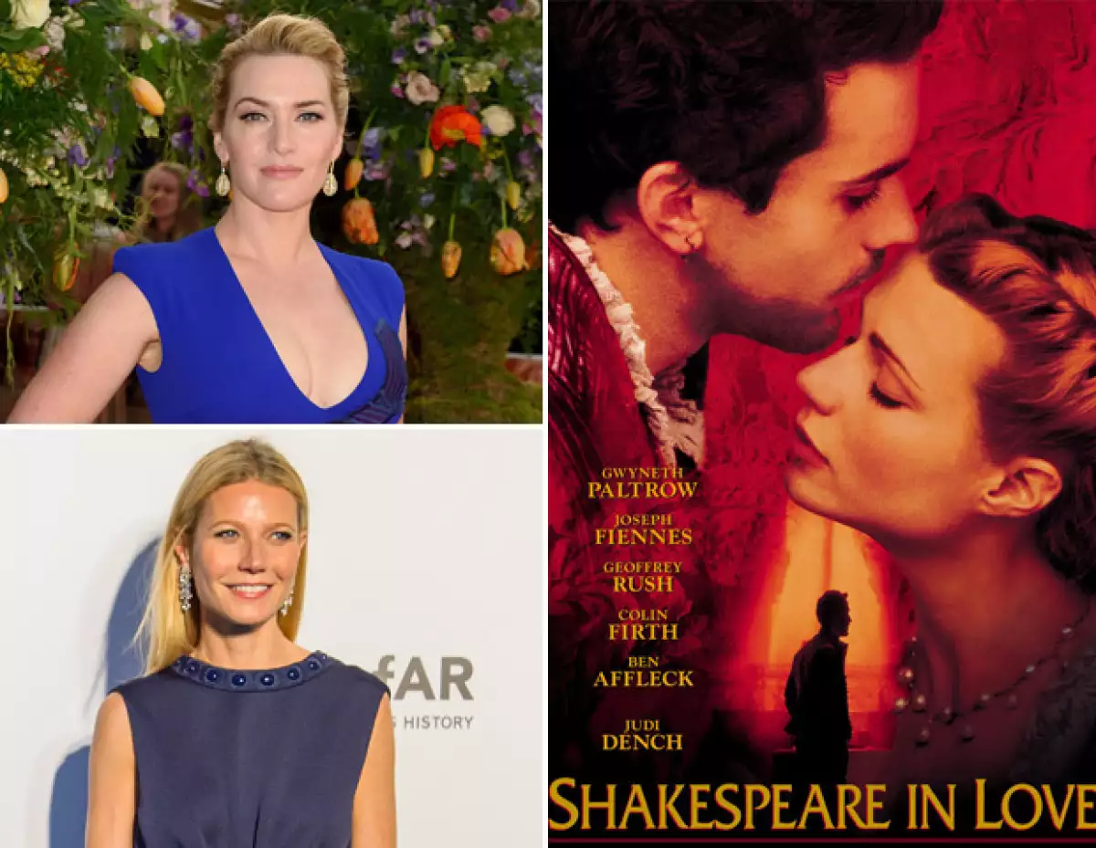 Kate Winslet rechazó el papel de Gwyneth Paltrow en Shakespeare in love