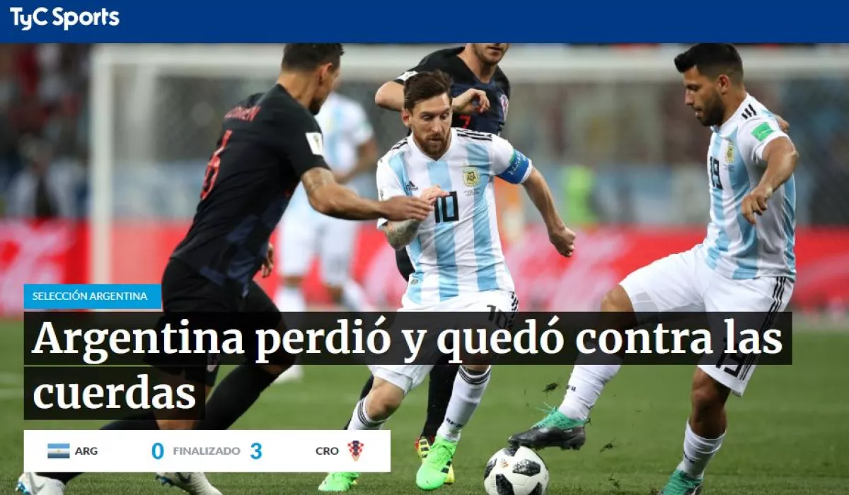 Argentina Croacia TyC Sports