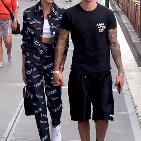 Hailey Baldwin and Justin Bieber out and about, New York, USA - 05 Jul 2018