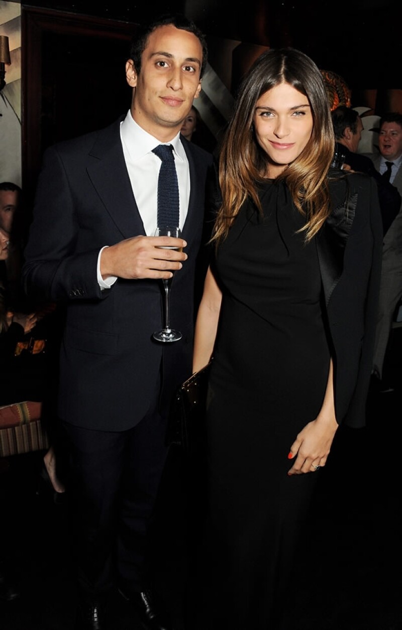 Aquí con Elisa Sednaoui en la cena después del desfile de Tom Ford.