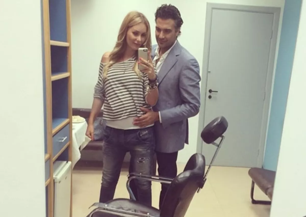 Jaime Camil viajó a Brasil para participar en un programa de TV y Heidi lo acompañó.