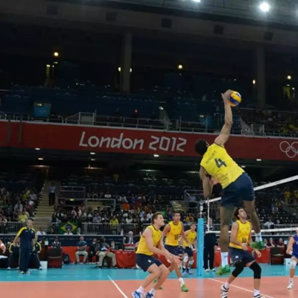 Jugadores de voleibol