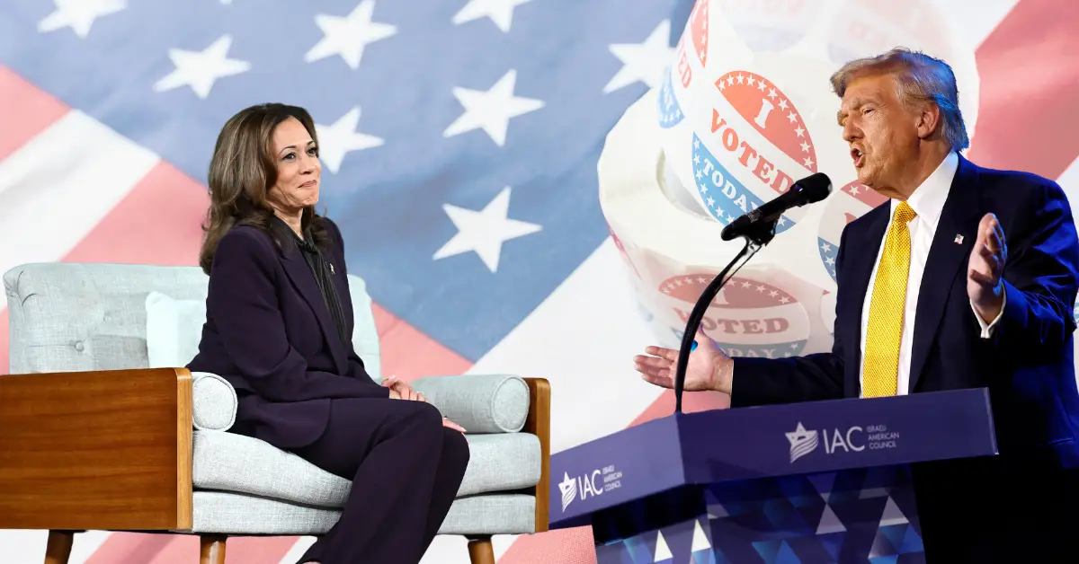 Harris recibe apoyo de estrellas, mientras Trump busca votos en evento proIsrael