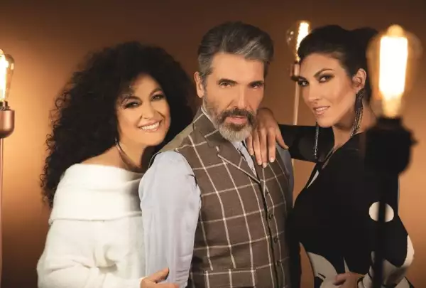 Amanda Miguel, Ana Victoria y Diego Verdaguer