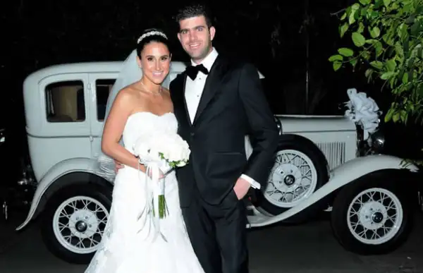 Reneé Mizdrahi y Salomón Ambe