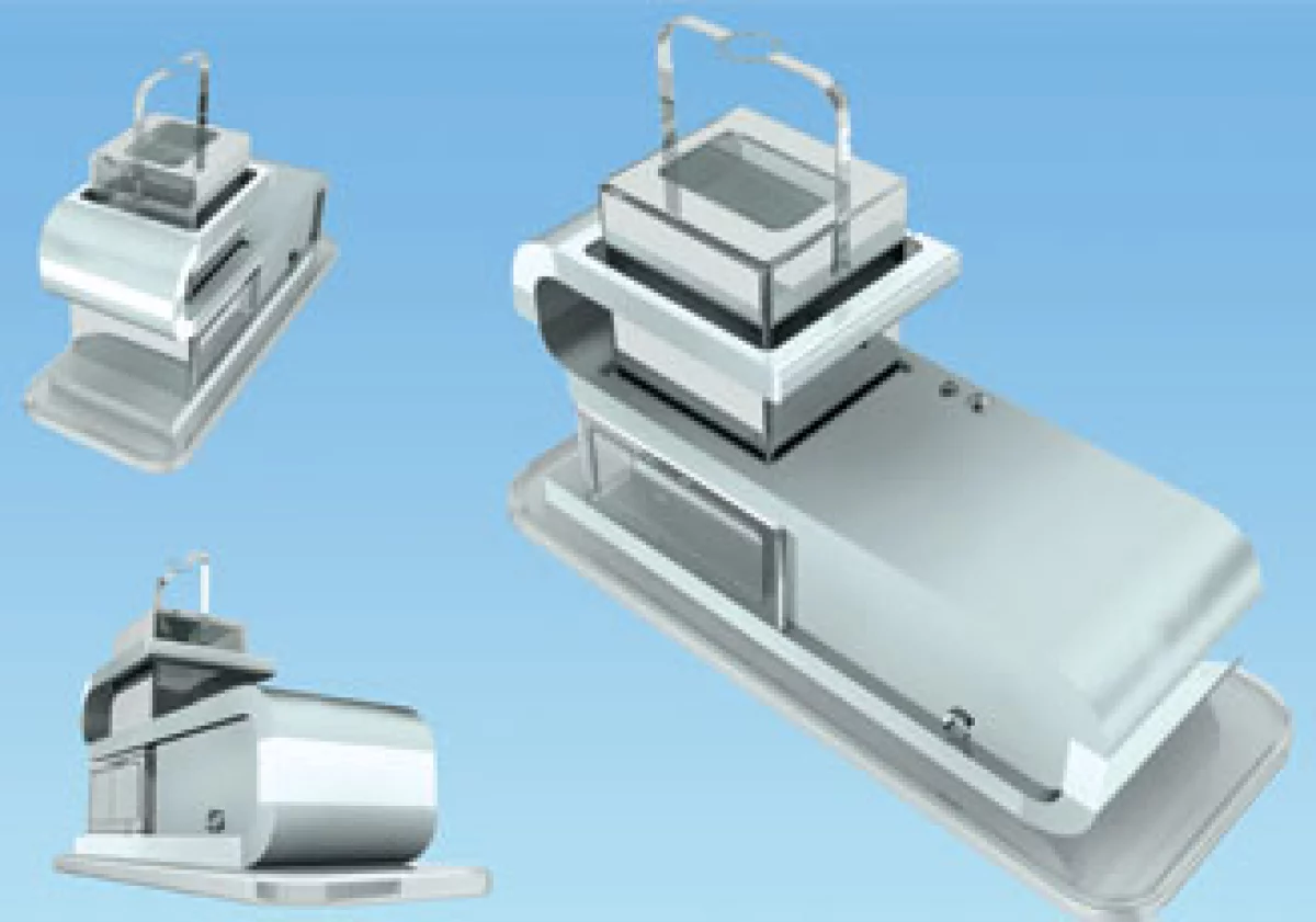Se construyó con acrílico y trovicel reciclados, consta de un cubo-recolector para cinco litros de agua y una base que sustituye la tapa del inodoro. (Foto: Cortesía UIA)