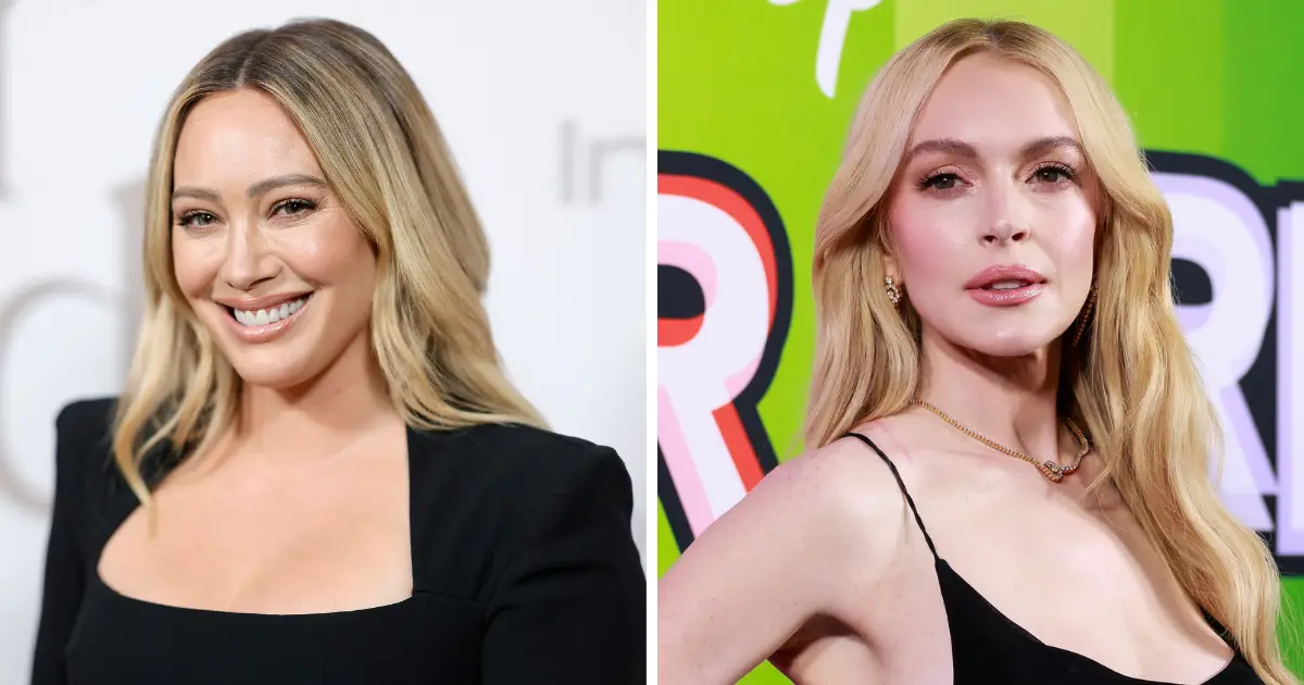 Hilary Duff y Lindsay Lohan