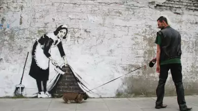 Graffiti Work Higlights Political Issues For The Aids Crisis In Africa