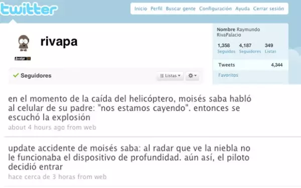 El periodista escribió en su twitter un detalle que pocos conocían sobre el día de la muerte del empresario.