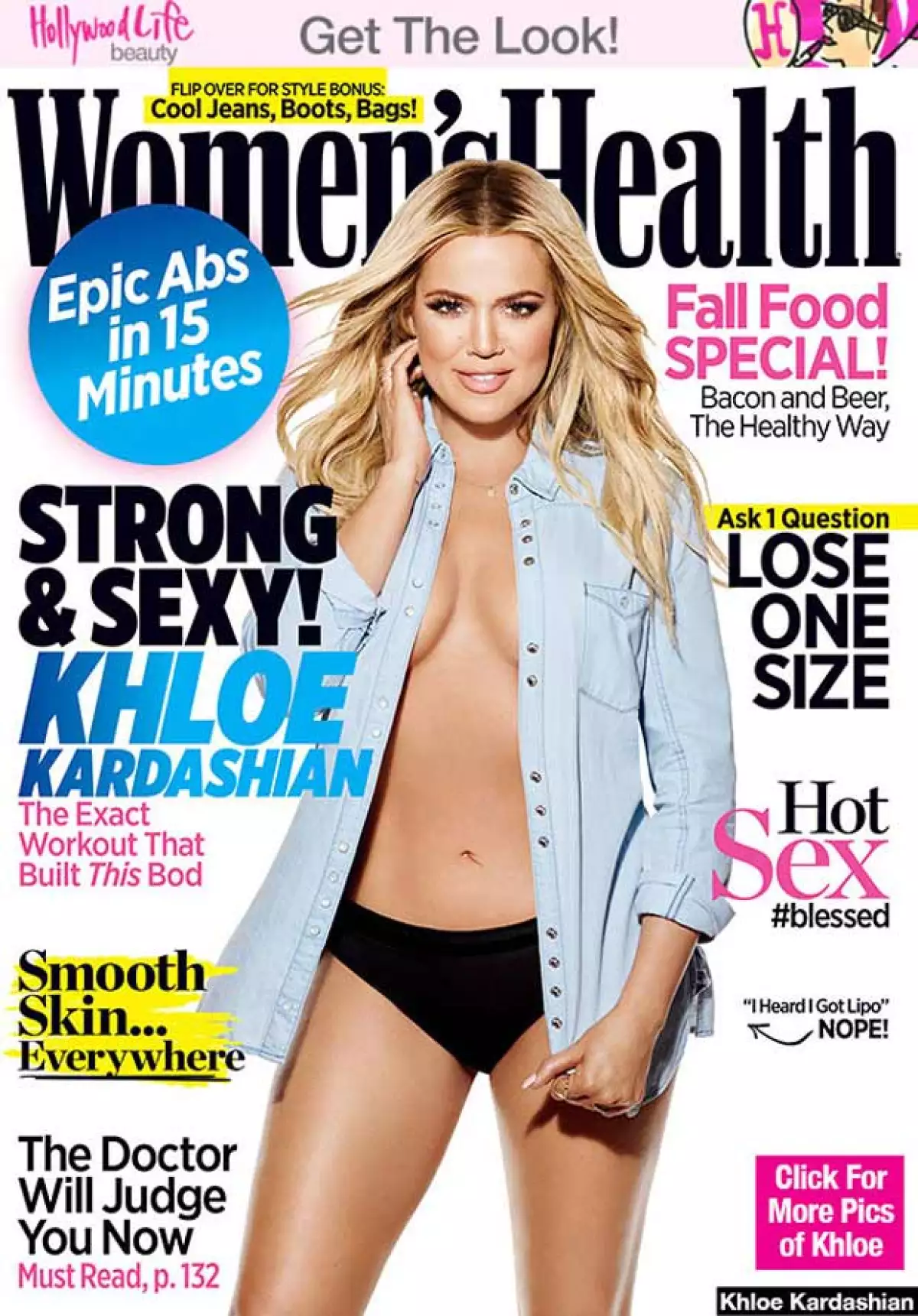 Si pensabas que lo habías visto todo de la estrella de reality te equivocas, pues en Women’s Health presume su cuerpo fit a todos aquellos que la catalogaron como “the fat one”.