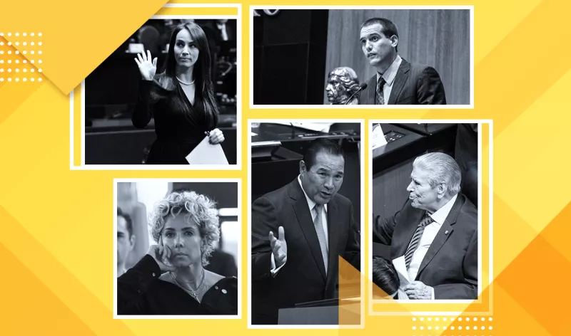 Legisladores faltistas