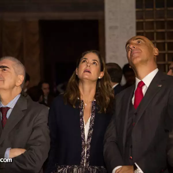Rafael Tovar y de Teresa, María García y Marcos Ramírez