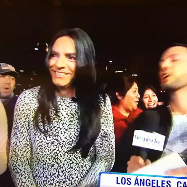 El comediante ser un ferviente fan de su hija al haberse vestido de mujer.