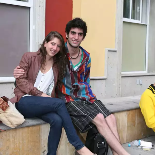 Elsa Cazares y Juan Casas