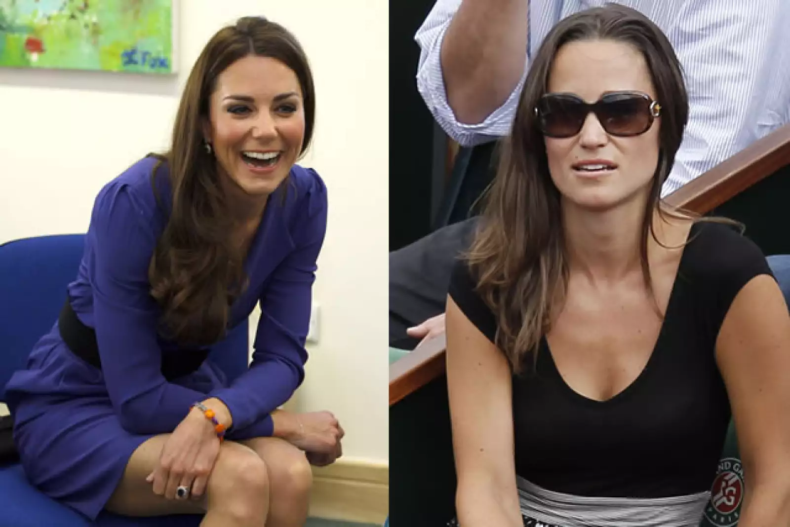 KATE Y PIPPA MIDDLETON. La duquesa de Cambridge y su hermana lograron colarse en la posición 95.