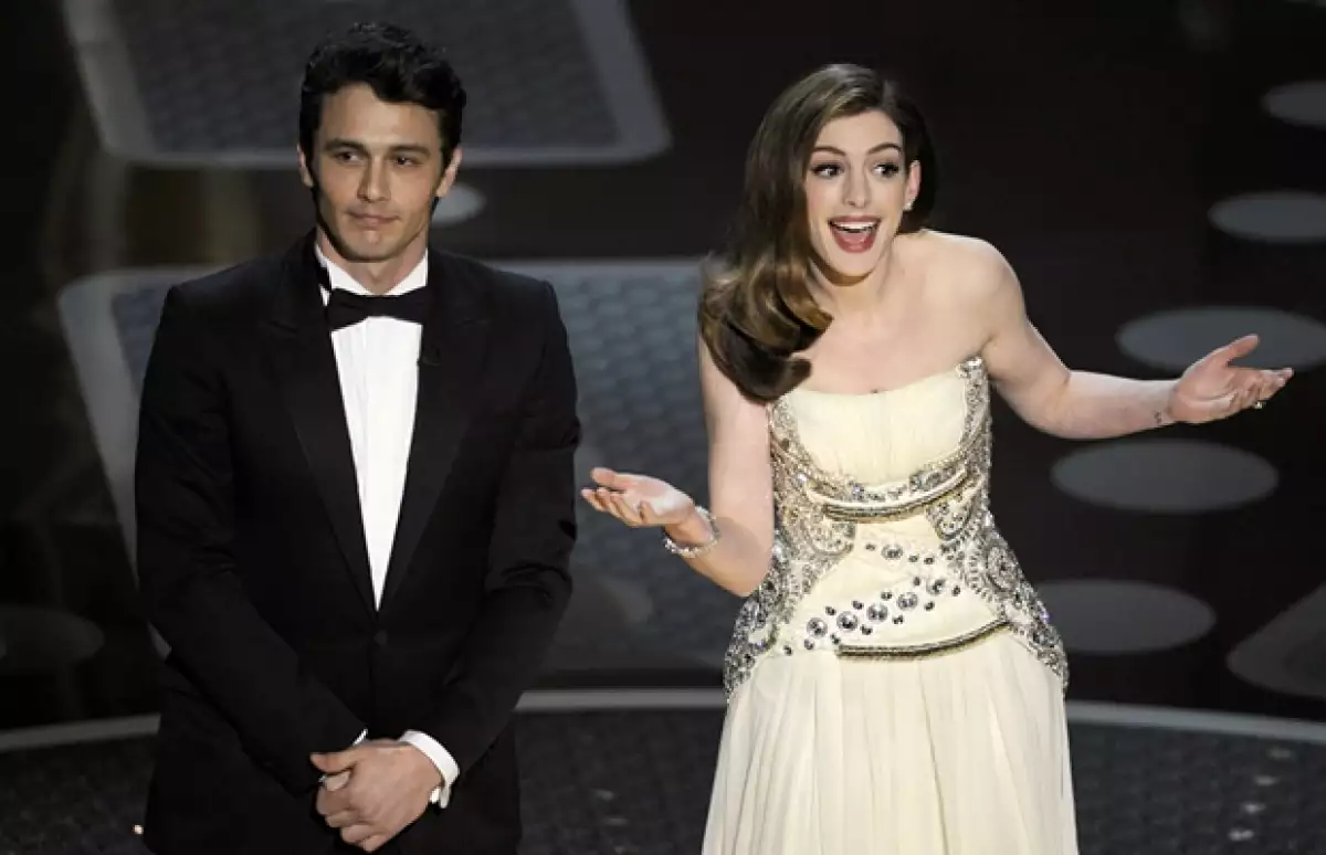 James Franco fue el más comentado en Twitter.
