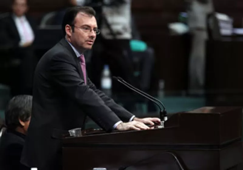 Diputado Luis Videgaray, presidente de la Cosmión de Presupuesto y Cuenta Pública. (Foto: Notimex)