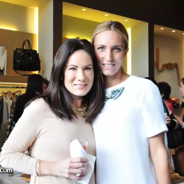 Gloria Calzada y Oriana Rodríguez