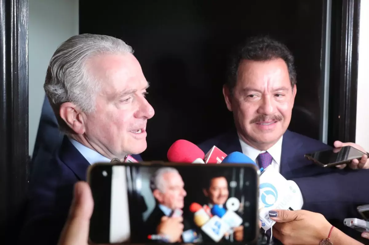 Ignacio Mier y Santiago Creel