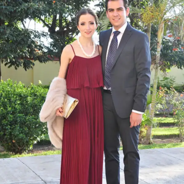 Roxana Morales y Tony Castillo
